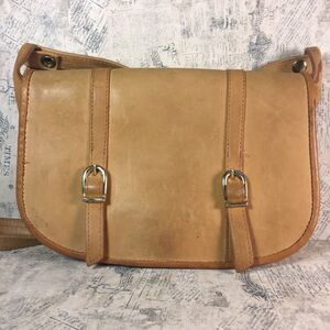 Vintage Tano of Madrid Leather Saddlebag